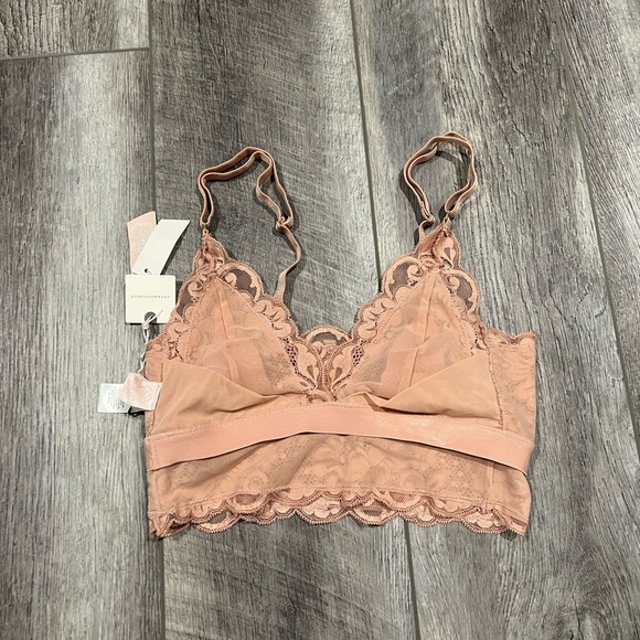 HAH Hot As Hell Pink Lace Bralette - Picture 15 of 16